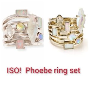 ISO! Phoebe stack ring set
